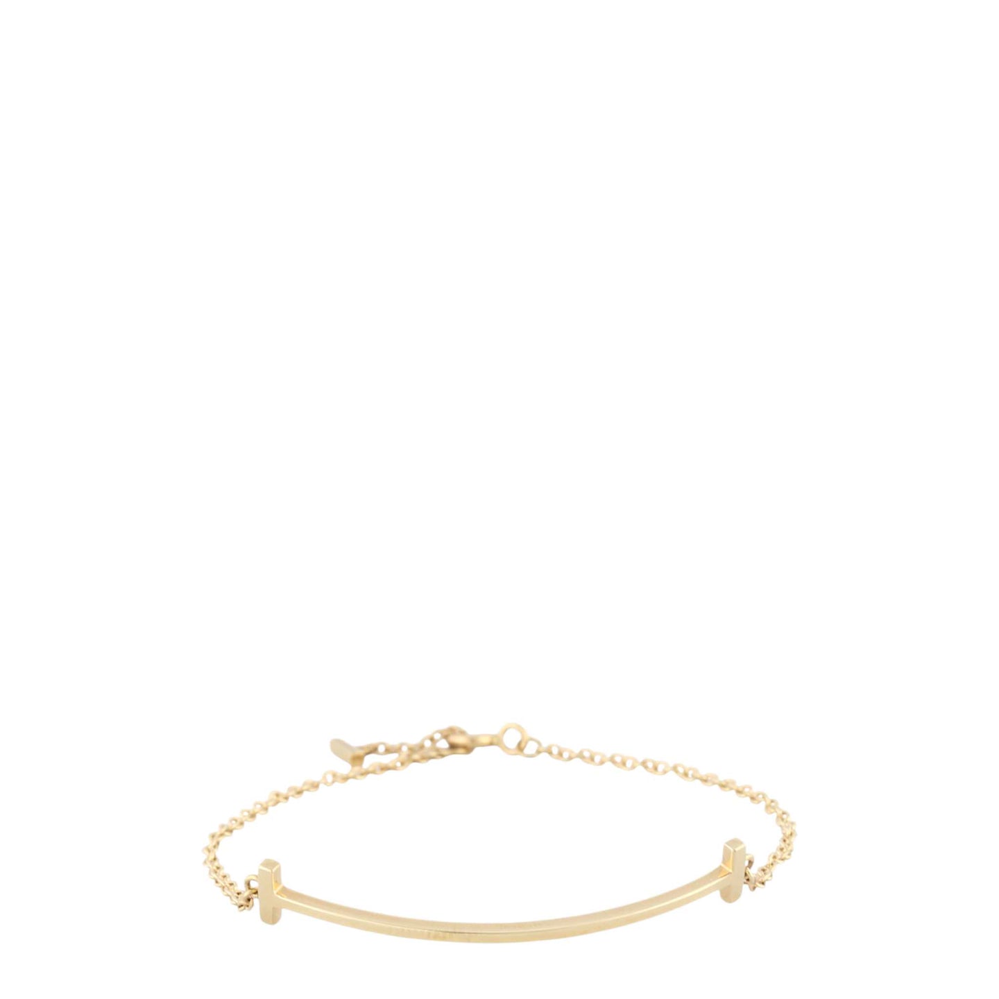 Tiffany & Co T Smile 18k Yellow Gold Bracelet