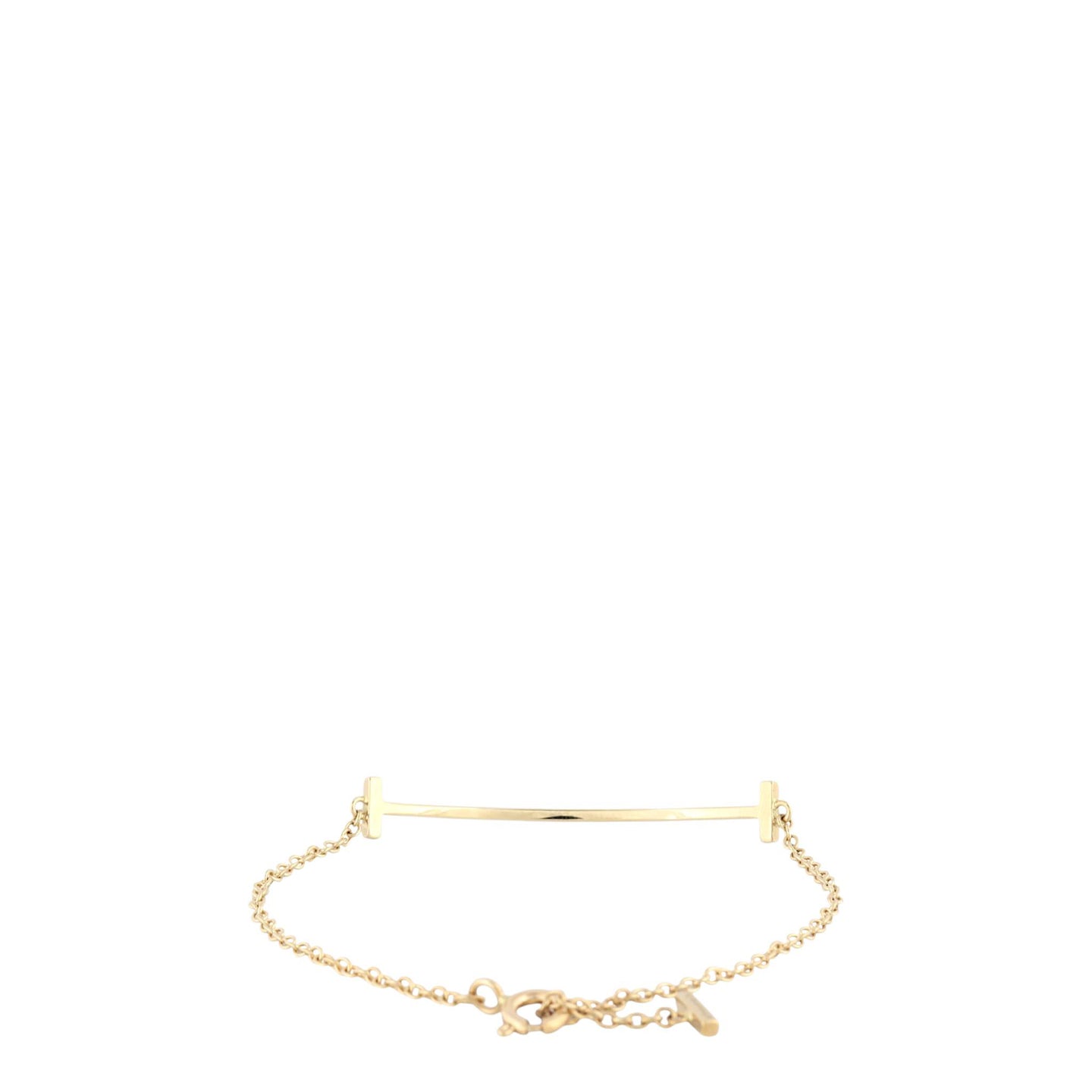 Tiffany & Co T Smile 18k Yellow Gold Bracelet