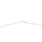 Tiffany & Co. Fleur De Lis Key Bar Platinum Necklace