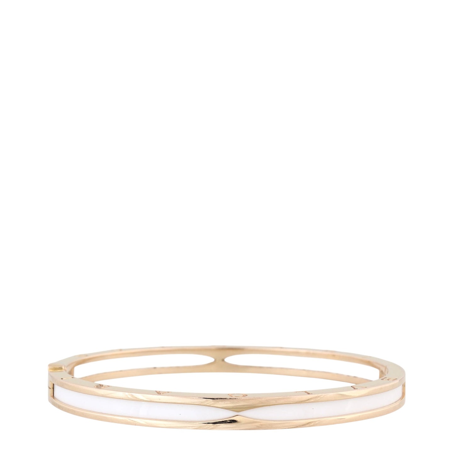 Bvlgari B.Zero1 18k Rose Gold Ceramic Bracelet