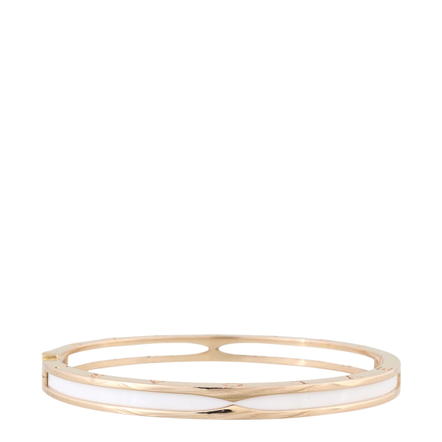 Bvlgari B.Zero1 18k Rose Gold Ceramic Bracelet