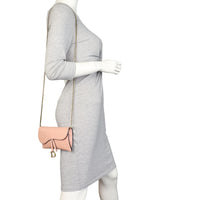 Dior Saddle Pouch Wallet on Chain