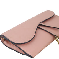 Dior Saddle Pouch Wallet on Chain