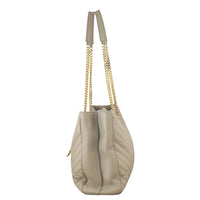 Saint Laurent Chevron Shopping Tote
