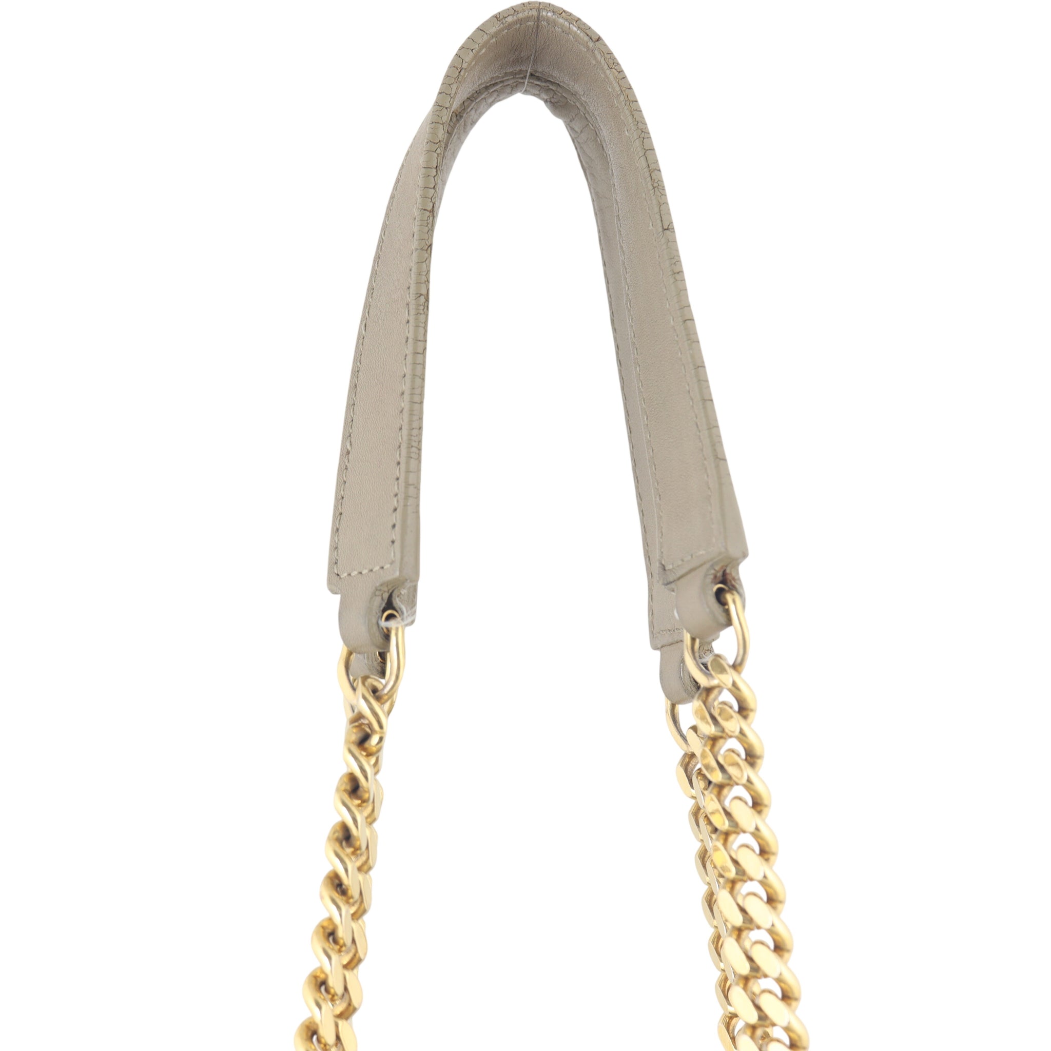 Saint Laurent Chevron Shopping Tote