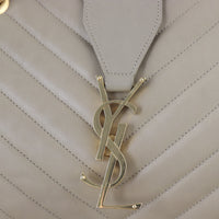 Saint Laurent Chevron Shopping Tote