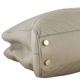 Saint Laurent Chevron Shopping Tote