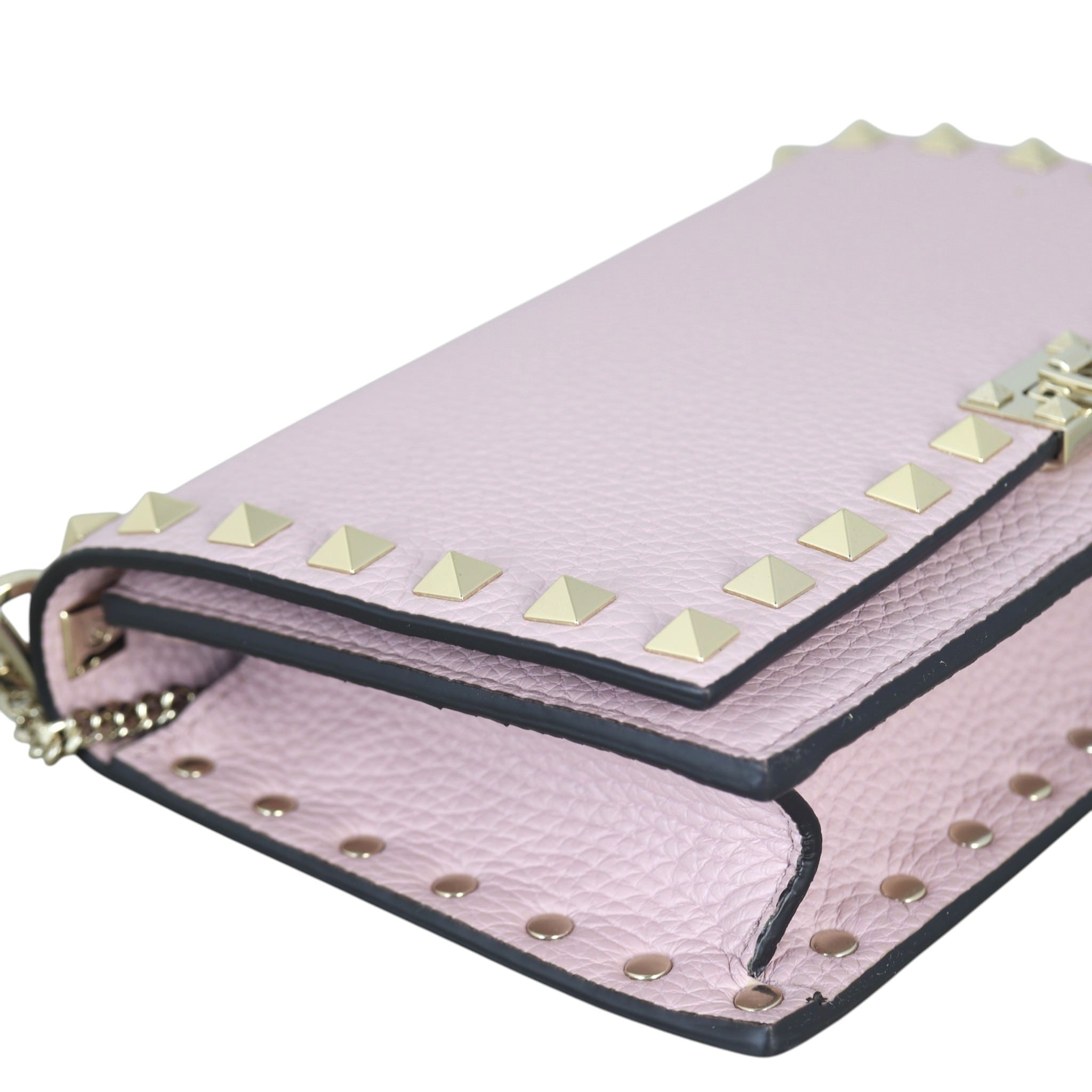 Valentino Rockstud Foldover Crossbody