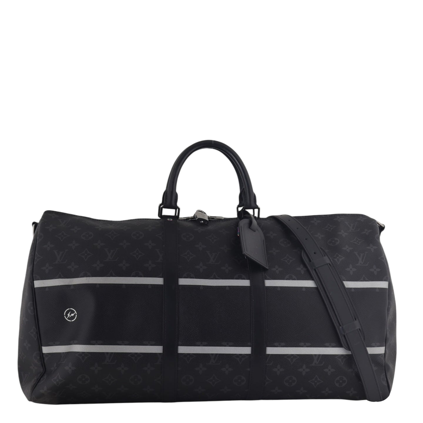 Louis Vuitton x Fragment Keepall 55 Bandouliere Monogram Eclipse