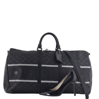 Louis Vuitton x Fragment Keepall 55 Bandouliere Monogram Eclipse