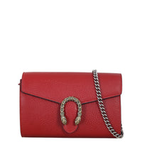 Gucci Dionysus Mini Leather Chain Wallet