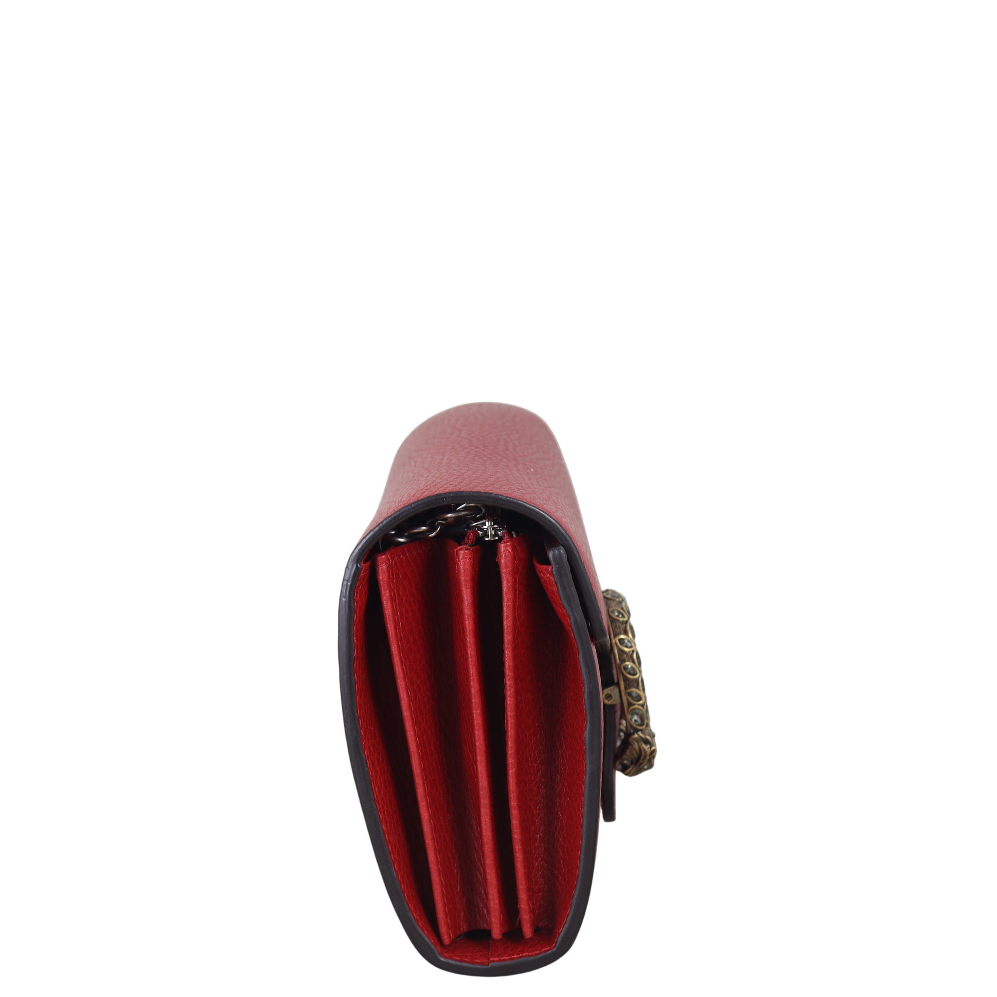 Gucci Dionysus Mini Leather Chain Wallet