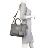 Prada Vitello Daino Zip Tote