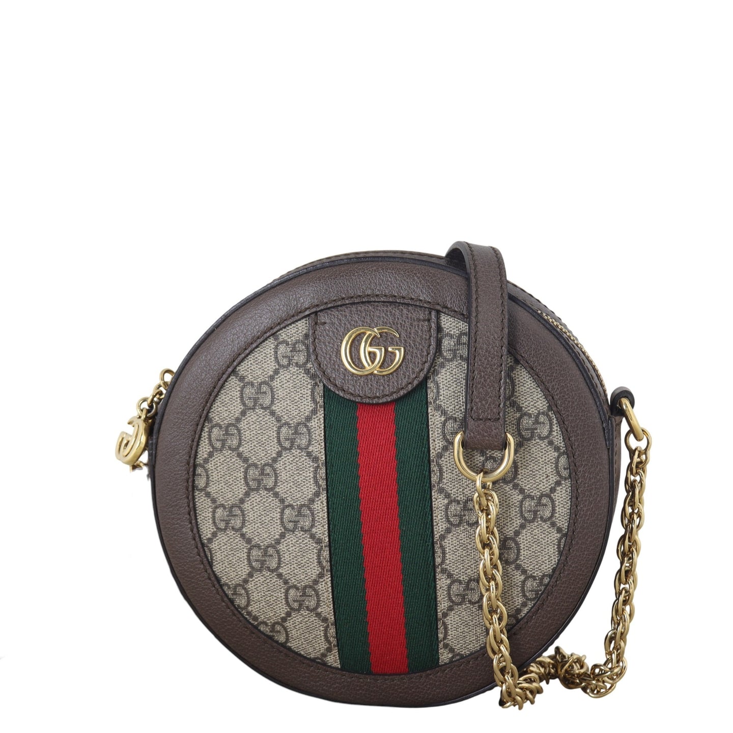 Gucci Ophidia Round Mini Shoulder Bag