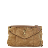 Saint Laurent Loulou Puffer Small Suede
