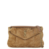 Saint Laurent Loulou Puffer Small Suede