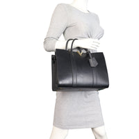 Louis Vuitton Very Tote MM Monogram Cuir Plume