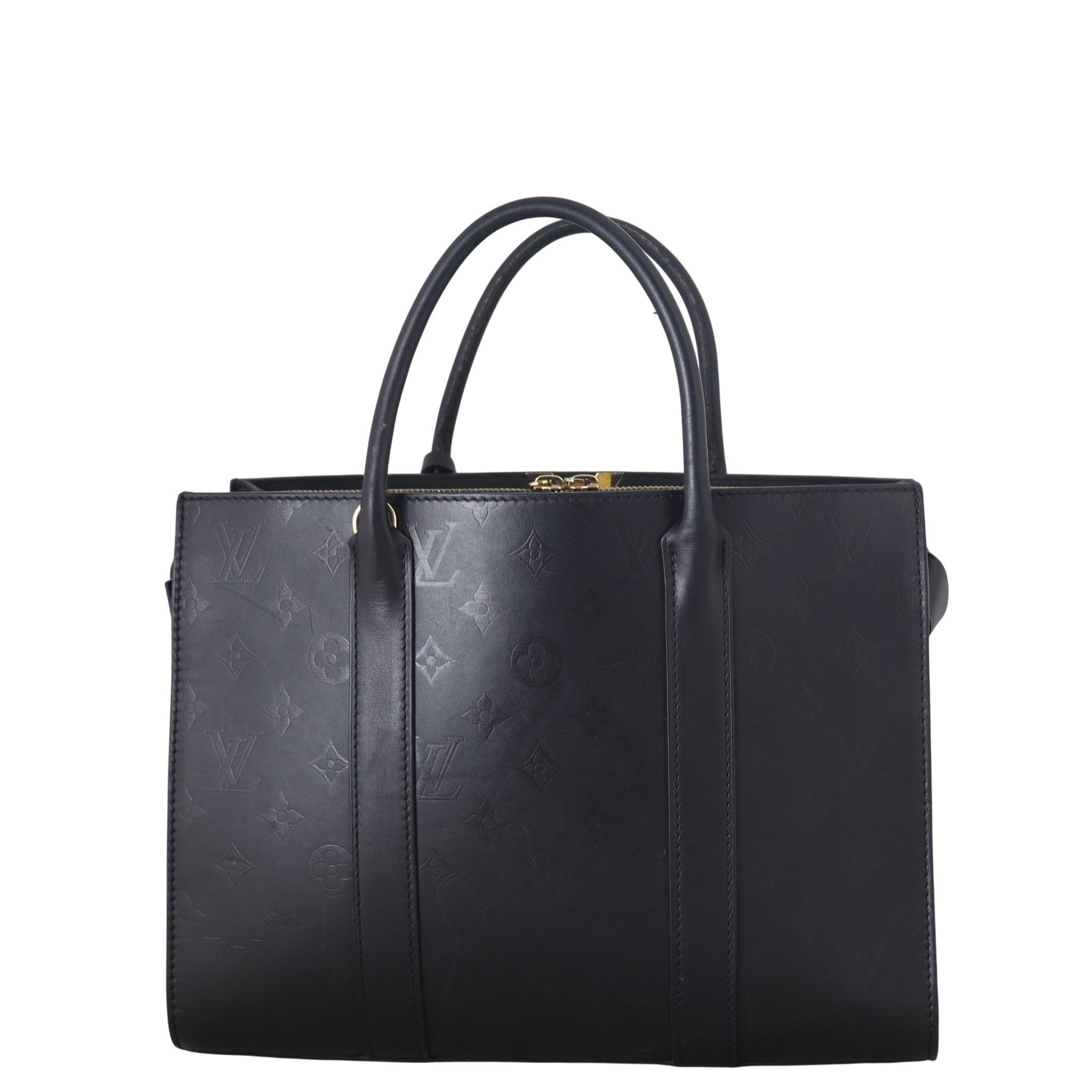 Louis Vuitton Very Tote MM Monogram Cuir Plume