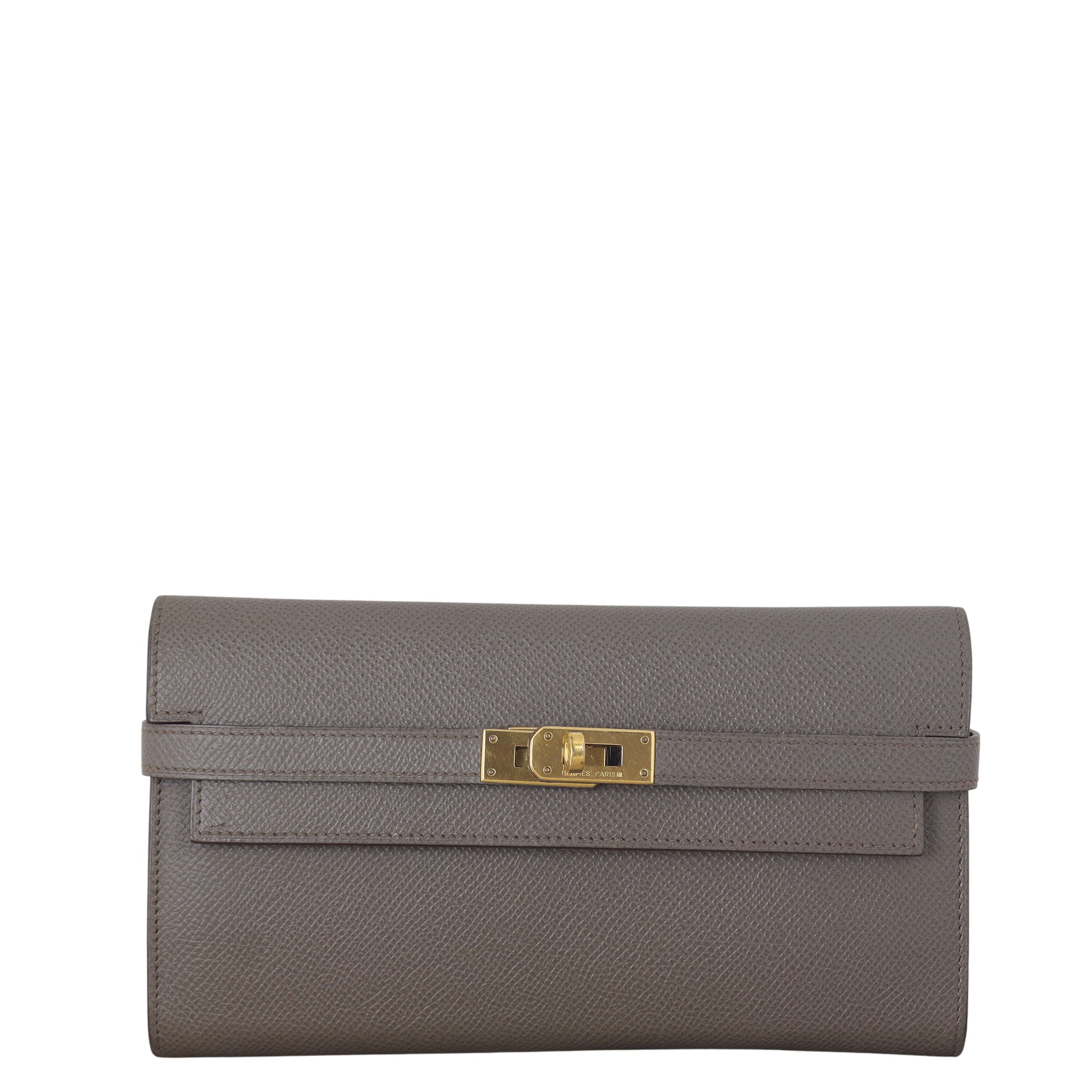 Hermes Kelly Classic Long Wallet Epsom