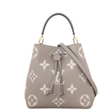 Louis Vuitton NeoNoe MM Monogram Empreinte Giant Bicolour