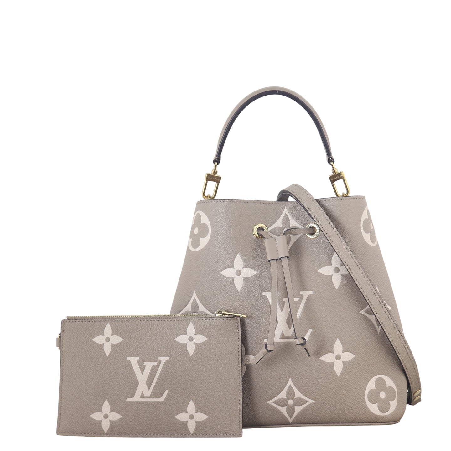 Louis Vuitton NeoNoe MM Monogram Empreinte Giant Bicolour