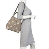 Louis Vuitton NeoNoe MM Monogram Empreinte Giant Bicolour