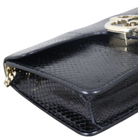 Gucci 1973 Flap Shoulder Bag Python