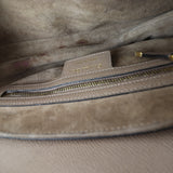 Dior Saddle Bag with Embroidered Strap