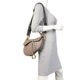 Dior Saddle Bag with Embroidered Strap