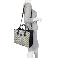 Gucci GG Supreme Interlocking G Tote Small