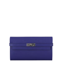 Hermes Kelly Classic Long Wallet Epsom