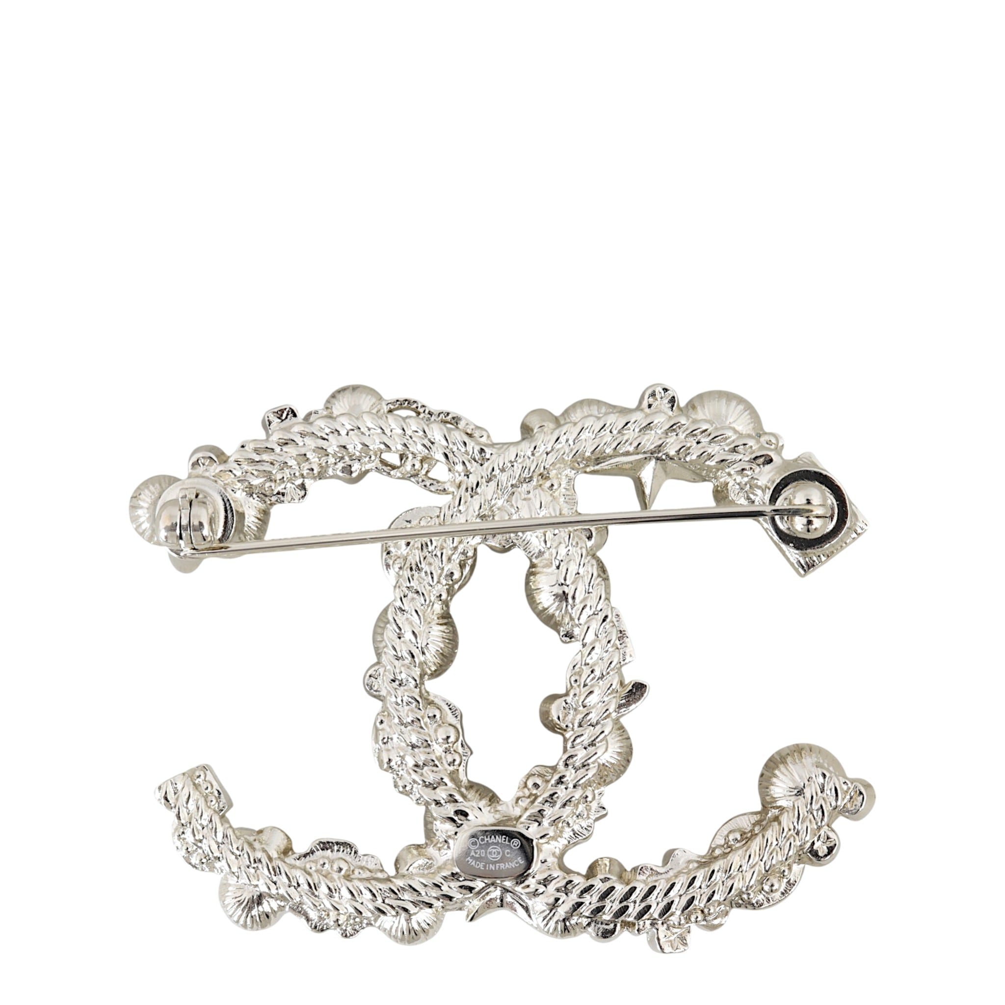 Chanel No.5 Pearl Crystal Brooch – Luxe.It.Fwd