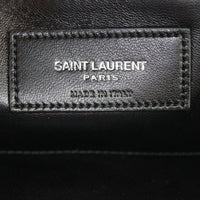 Saint Laurent College Large Croc Embossed