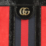 Gucci Ophidia Suede Chain Handbag