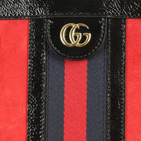 Gucci Ophidia Suede Chain Handbag
