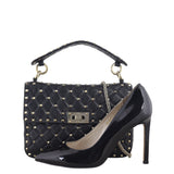 Valentino Rockstud Spike Medium Shoulder Bag