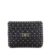 Valentino Rockstud Spike Medium Shoulder Bag