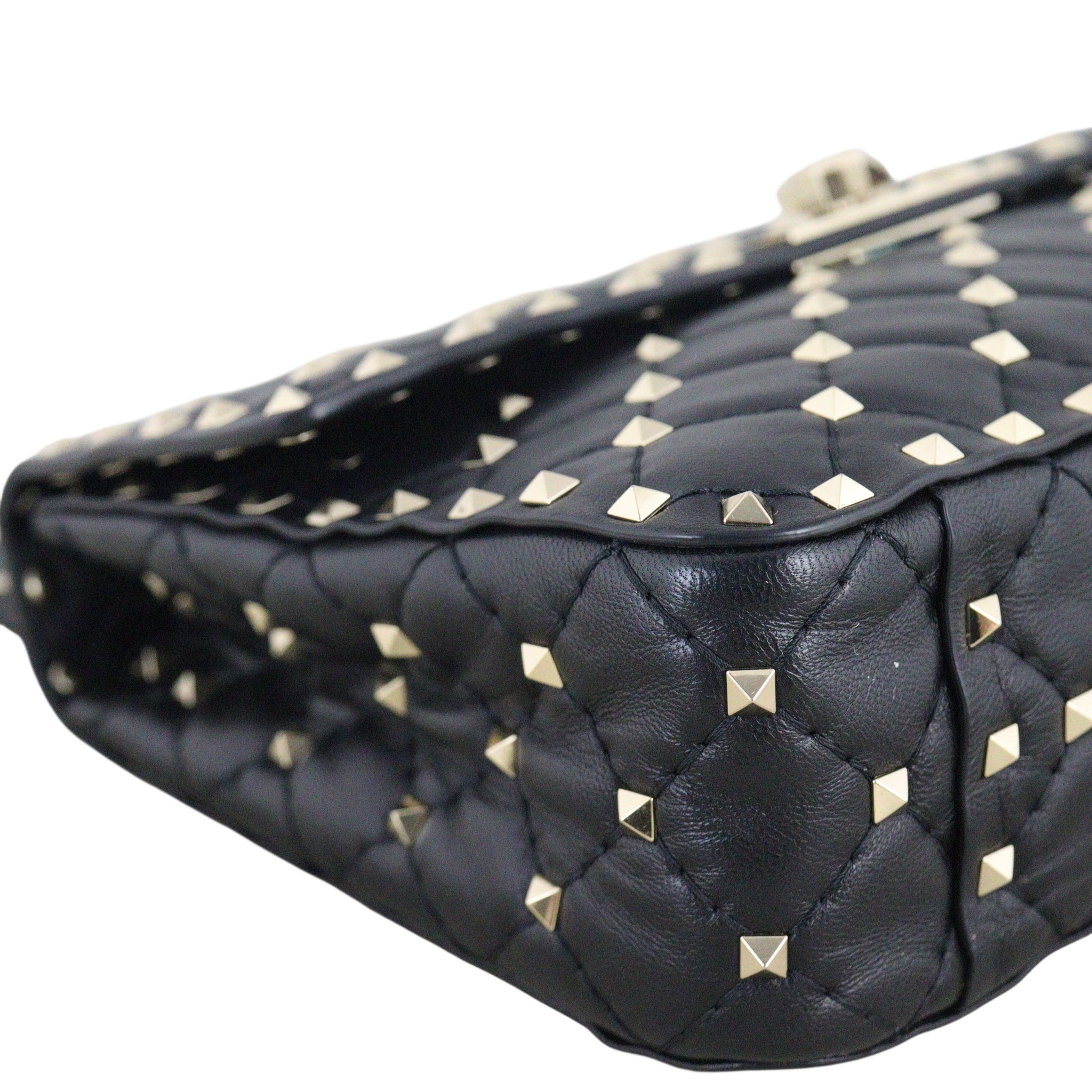 Valentino Rockstud Spike Medium Shoulder Bag