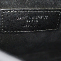 Saint Laurent Sunset Medium Croc-Embossed