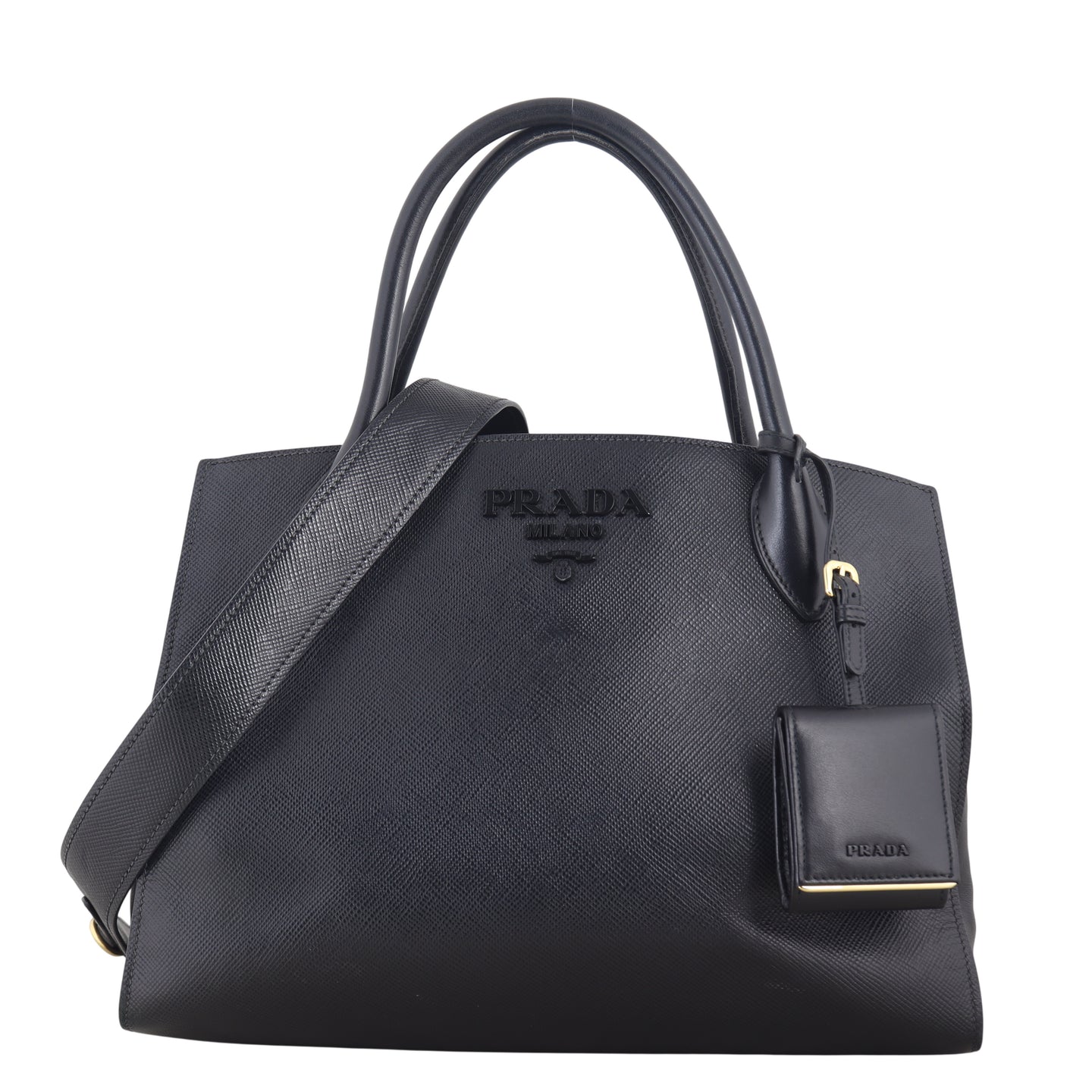 Prada Saffiano Cuir Monochrome Small Bag