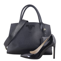 Prada Saffiano Cuir Monochrome Small Bag