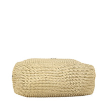 Prada Raffia Logo Tote Medium