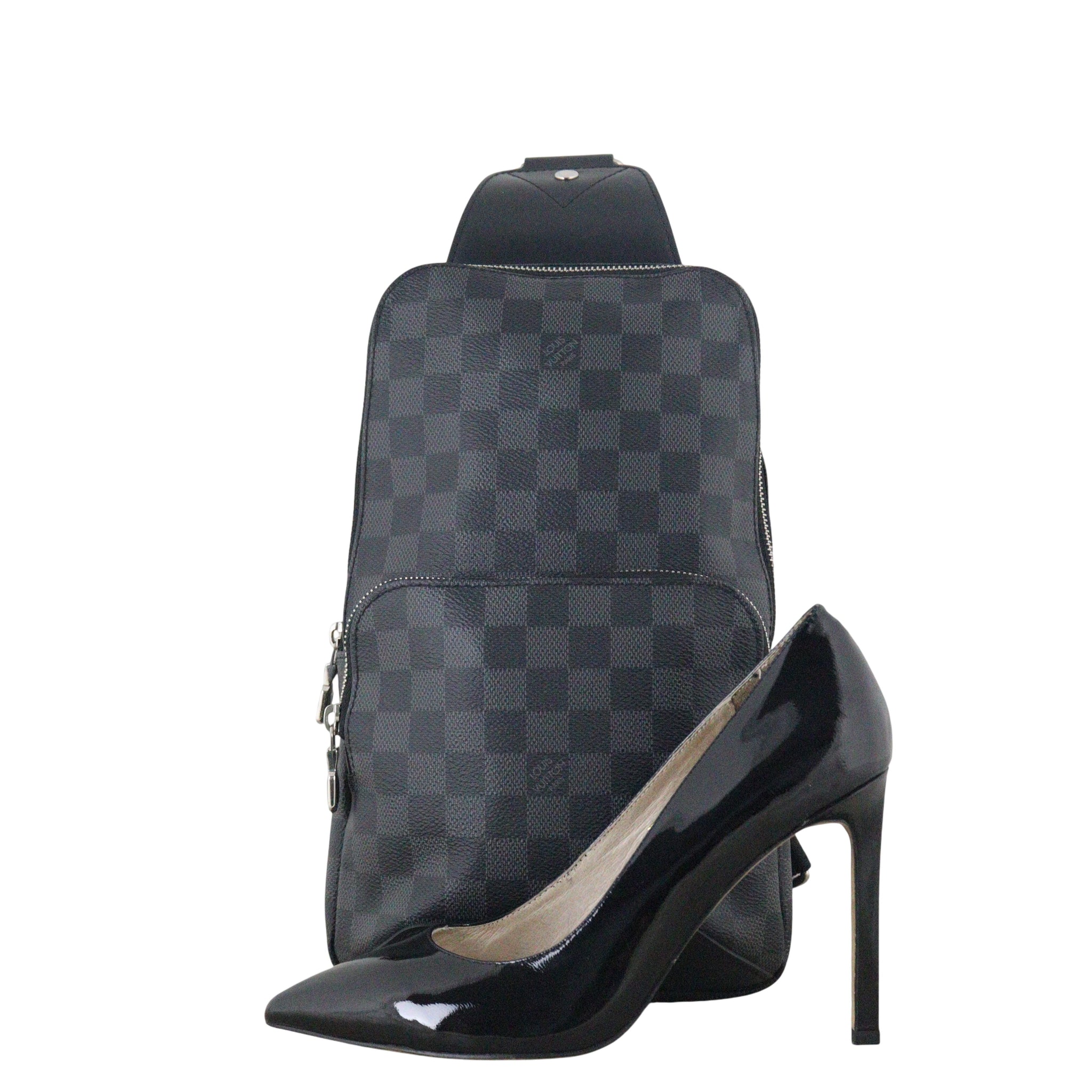 Louis Vuitton Avenue Sling Bag Damier Graphite