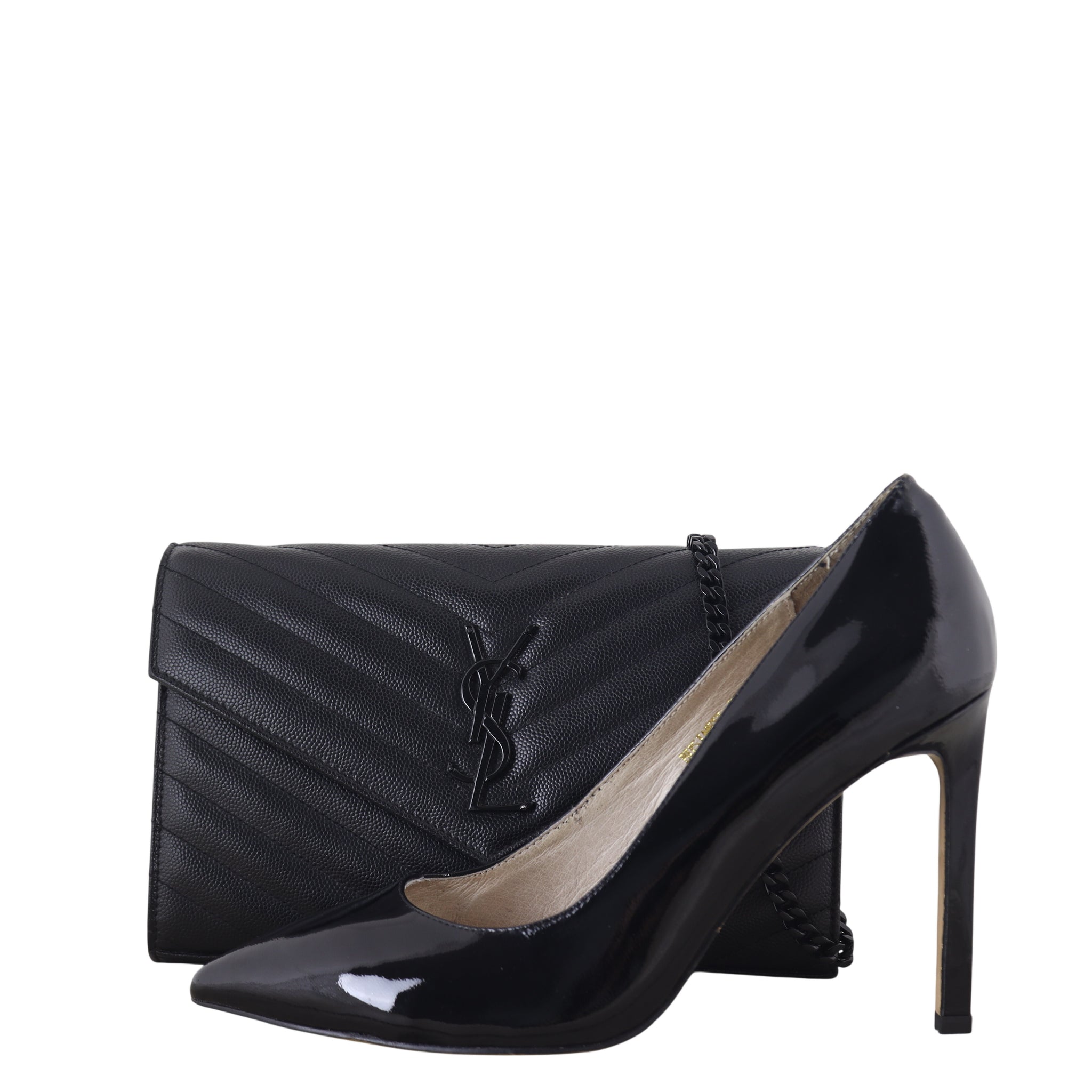 Saint Laurent Cassandre Chain Wallet