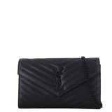 Saint Laurent Cassandre Chain Wallet