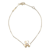 Van Cleef & Arpels Frivole Diamond 18k Yellow Gold Chain Bracelet Mini