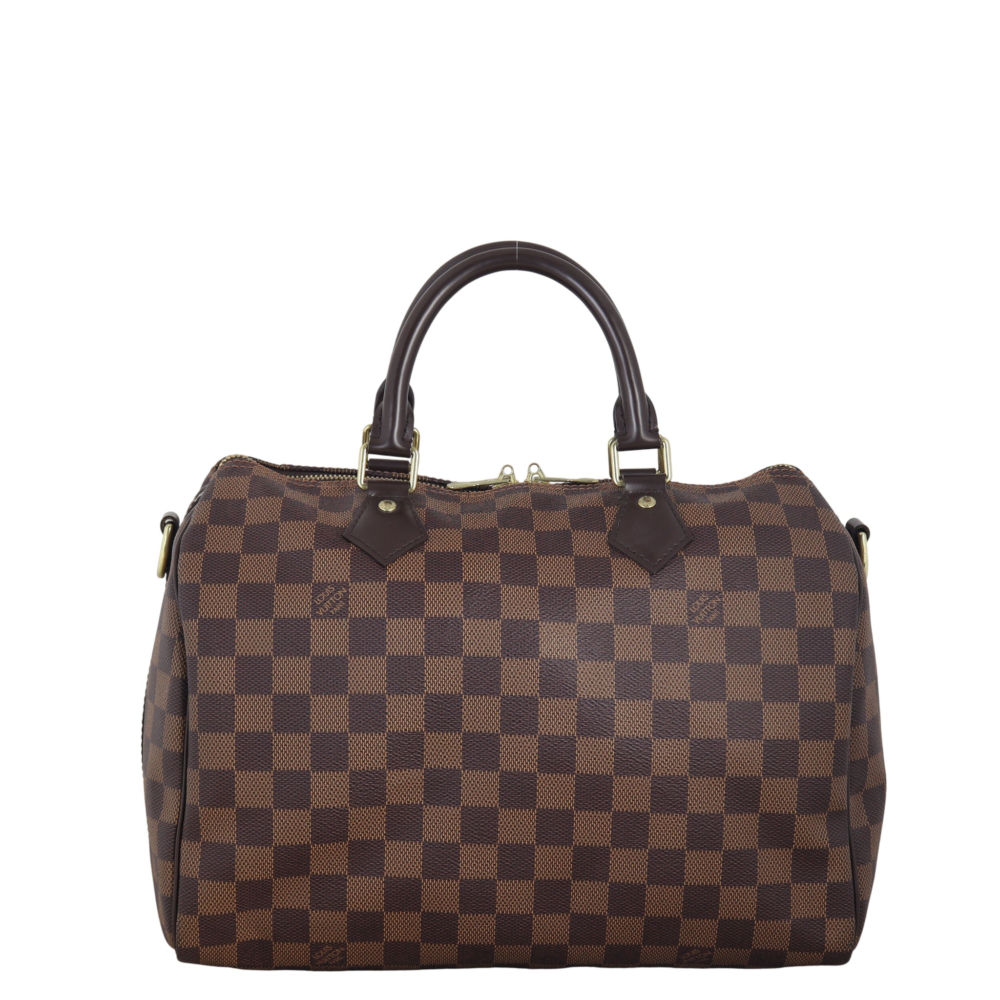 Louis Vuitton Speedy 30 Bandouliere Damier Ebene