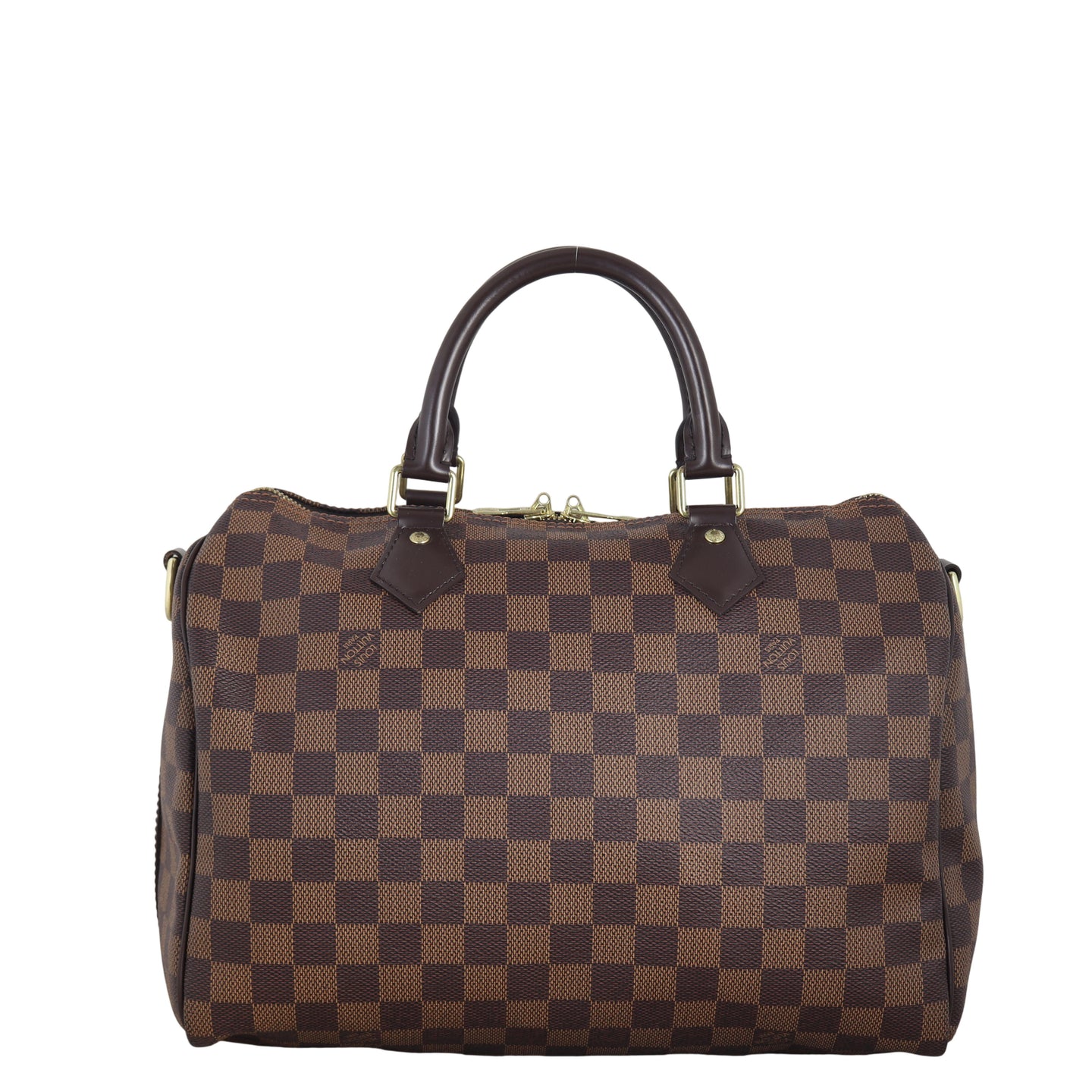 Louis Vuitton Speedy 30 Bandouliere Damier Ebene