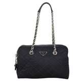 Prada Impuntu Tessuto Shoulder Bag