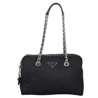 Prada Impuntu Tessuto Shoulder Bag